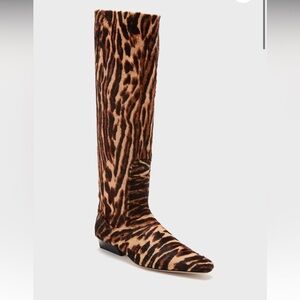 STAUD

Lady Leopard Wally Flat Boot